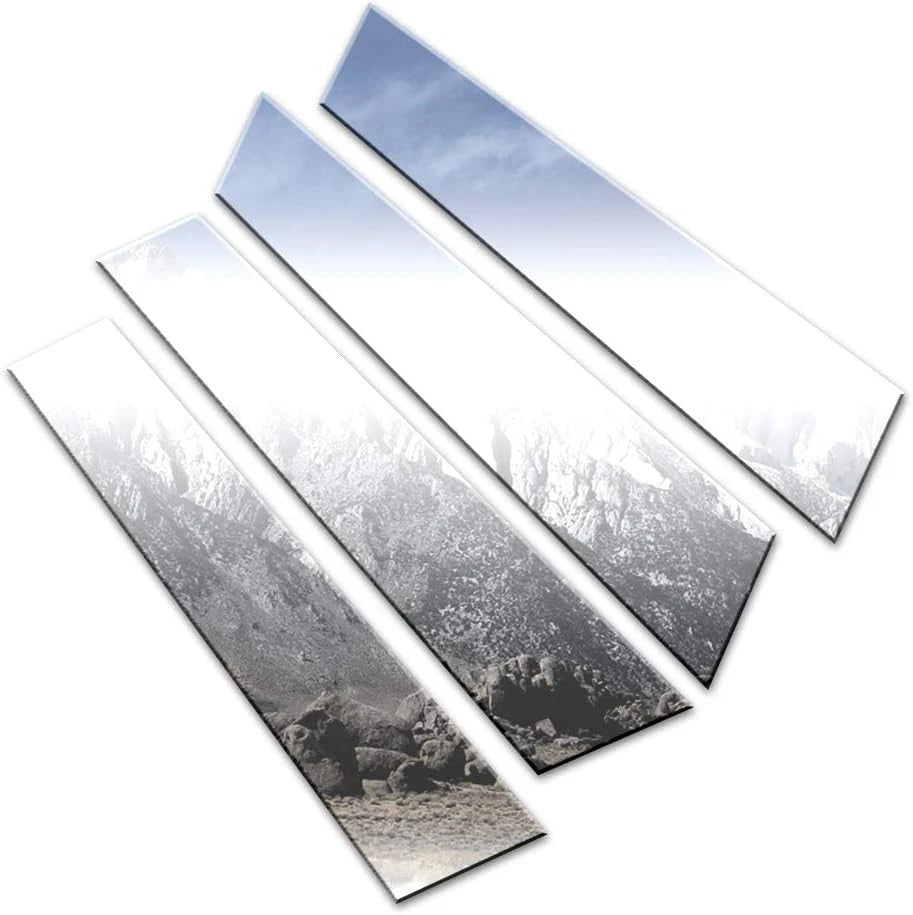 Luxury Pillar Post Trim Kit Stainless Steel for 2015–2020 Cadillac Escalade