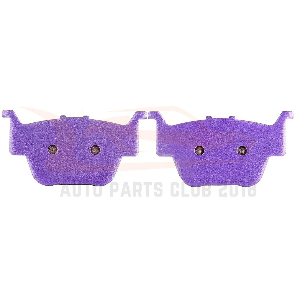 Rear Carbon Fiber Brake Pads for Honda Rincon 680 TRX680 (2006–2012)