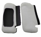 Carbon Fiber Sunvisors Cover for Ford Mustang (1987–1993) Black Purple Stitch