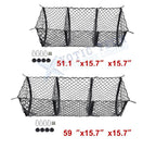 Detachable 3 Pocket Mesh Trunk Cargo Net Holder for GMC Sierra Canyon (2015-2018)