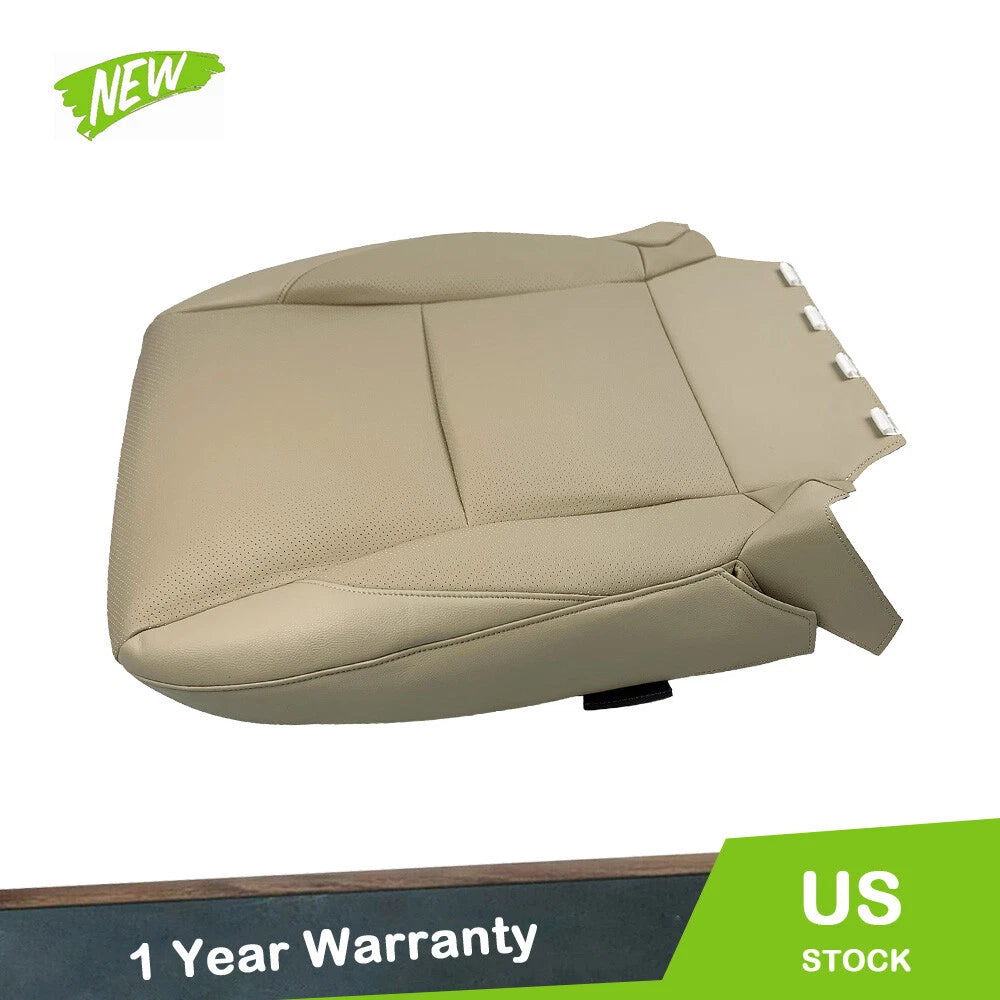 Leather Driver Bottom Perforated Seat Cover Tan for Lexus ES350 (2007–2012)