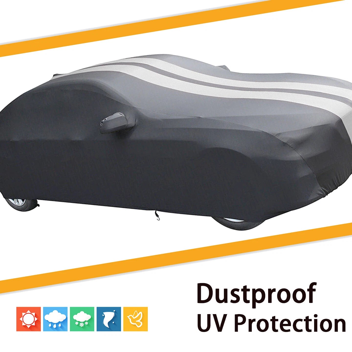 Car Cover for Ford Mustang Shelby GT350 GT350R (Indoor, Stretch)
