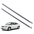 Set of 2 Exterior Door Window Sweep Belt Molding Weatherstrip for Scion tC (2005–2010)