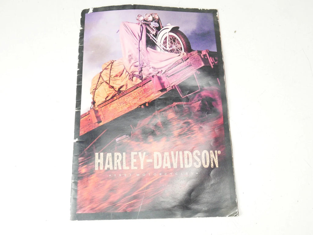 Genuine Motorcycle Magazine Brochure for Harley Davidson (1997) 99360-97v