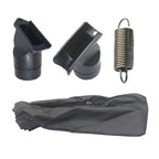 Spring Components for Compatible Saw Accessories (Dust Management)