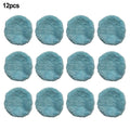 12X Dust and Dirt Remover Round Mops for Purerobo (Compatible)