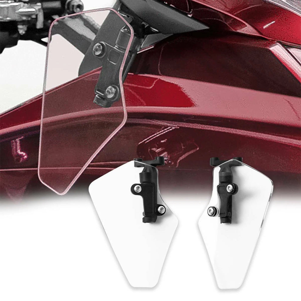 Pair ABS Clear Upper Air Deflector for Honda Goldwing GL1800 (2018–2025)