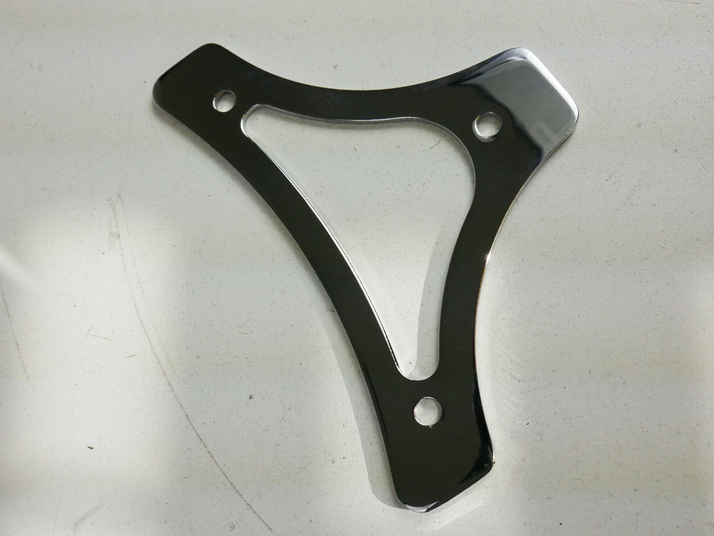 Sissy Bar Backrest Pad Mount Flat Plate for Harley-Davidson Touring