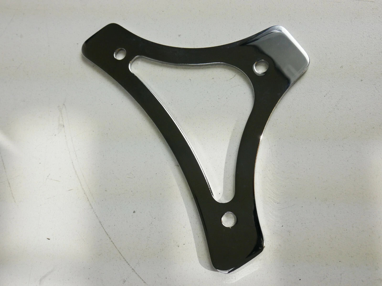 Sissy Bar Backrest Pad Mount Flat Plate for Harley-Davidson Touring