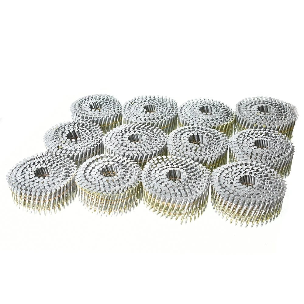 Set of 3600 Collated Siding Nails 1-1/2" Full Round Head