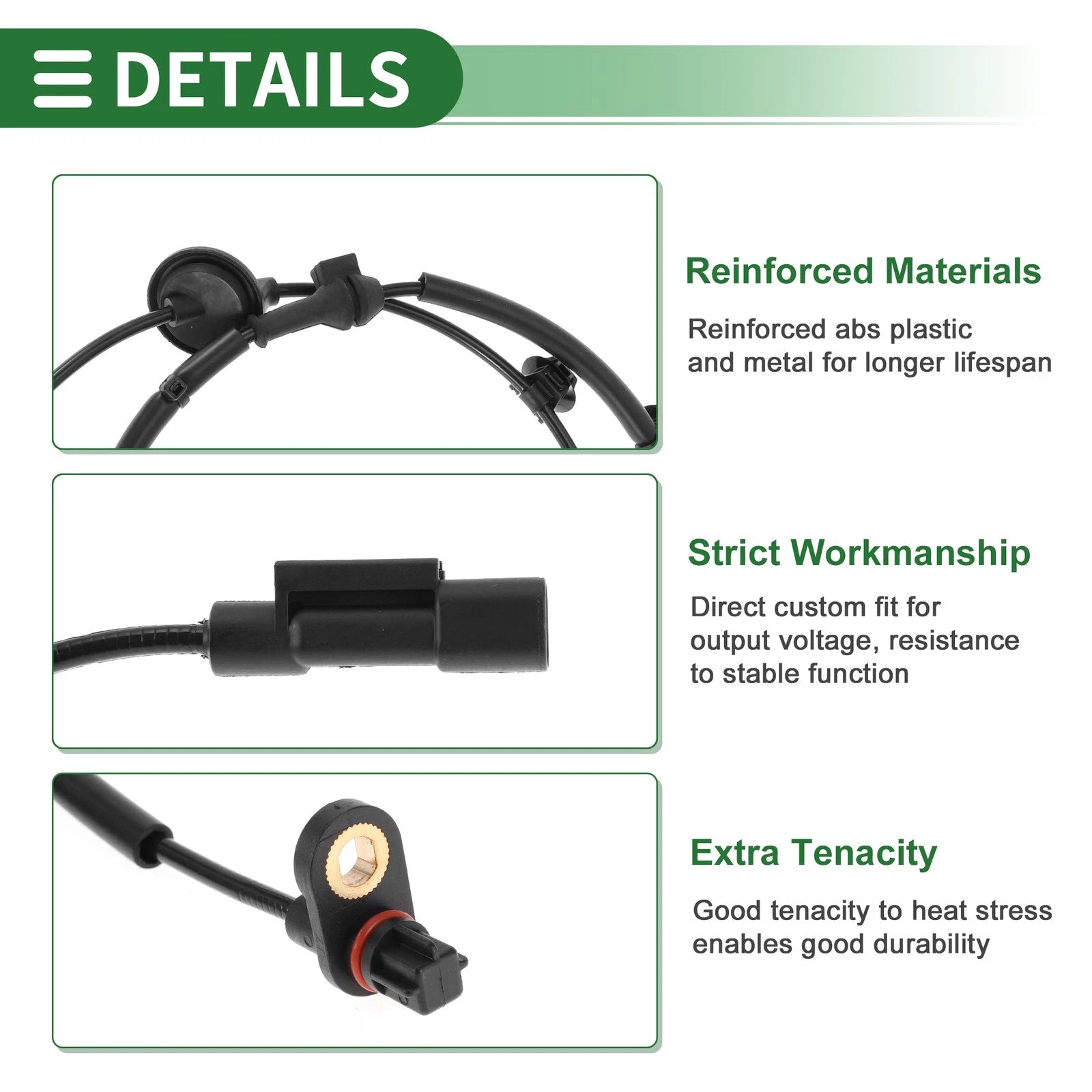 ABS Wheel Speed Sensor No. 4670A816 for Mitsubishi Outlander Sport (2011–2021)