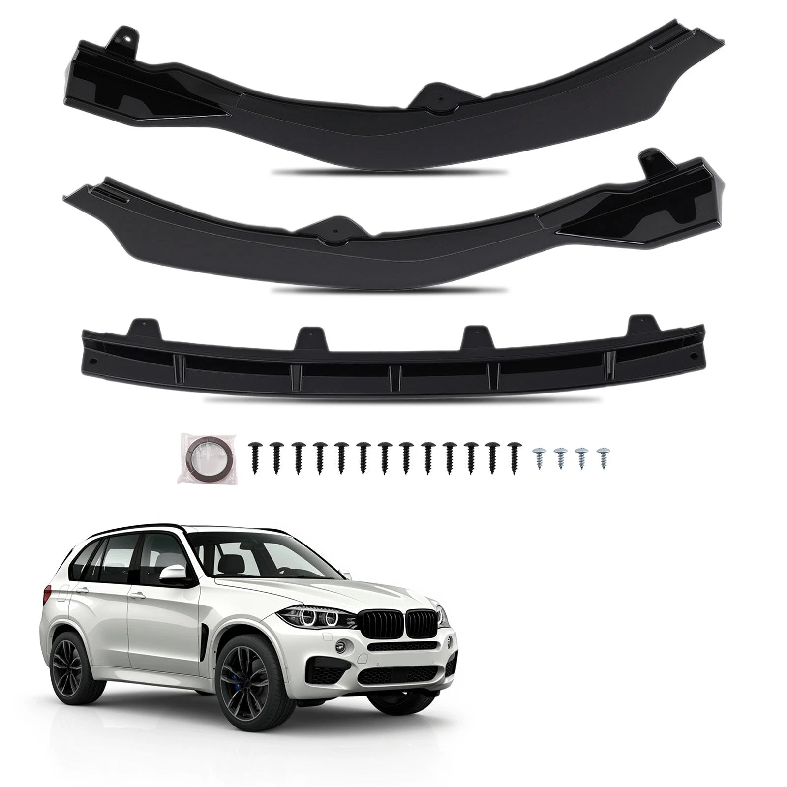 Front Spoiler Kit for Toyota Camry SE XSE (2021–2022) Bumper Protection Lip