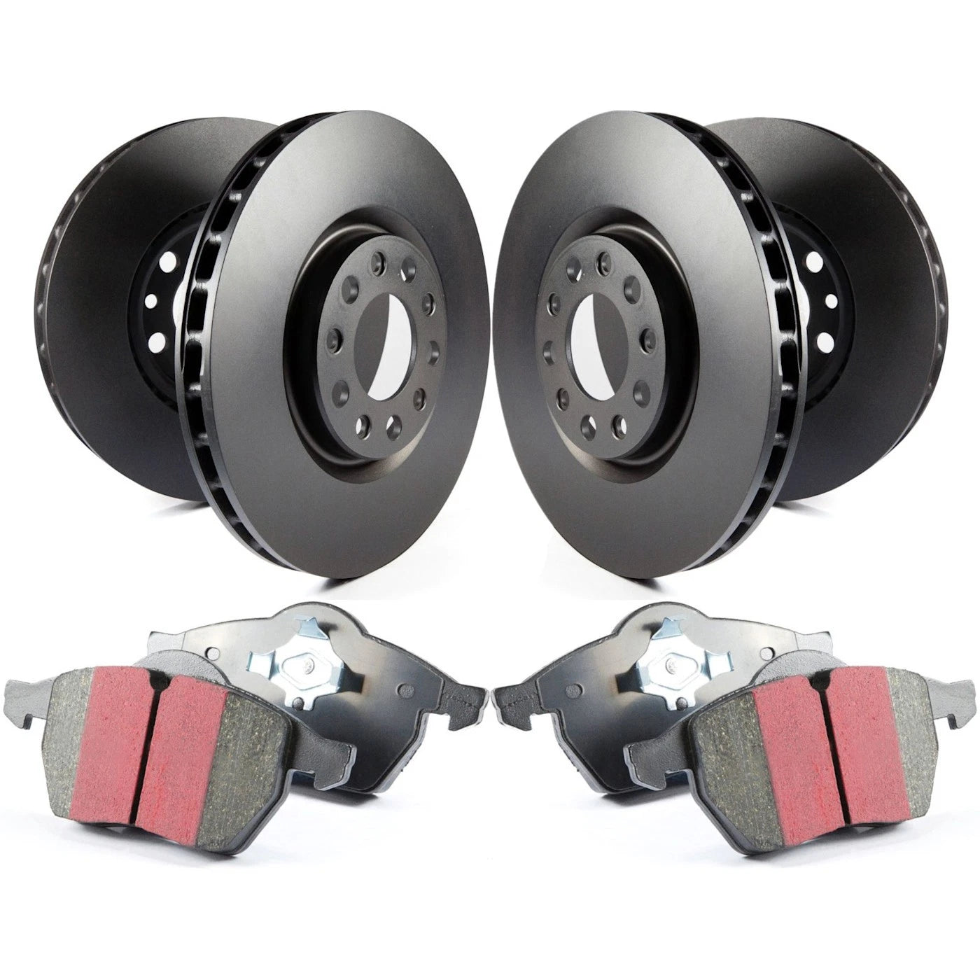Set of 4 Brake Disc and Pad Kits for Mazda 3 (2006–2013)