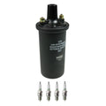 Set of 4 NGK Ignition Coils & Platinum Spark Plugs for Toyota B2000 Celica Corolla Tercel (1980–1999)