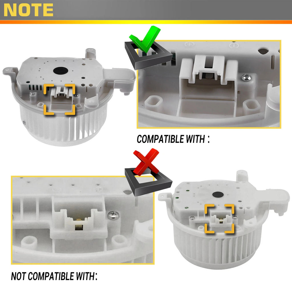 HVAC Blower Motor with Brushless Motor for Toyota Sienna (2011–2020)