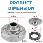Centrifugal Carrier & Bearing for Honda Rancher 350 TRX350FM (2000–2006)