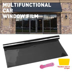 Window Tint Film for Car Home Interior Silver/Black (Heat Protection)