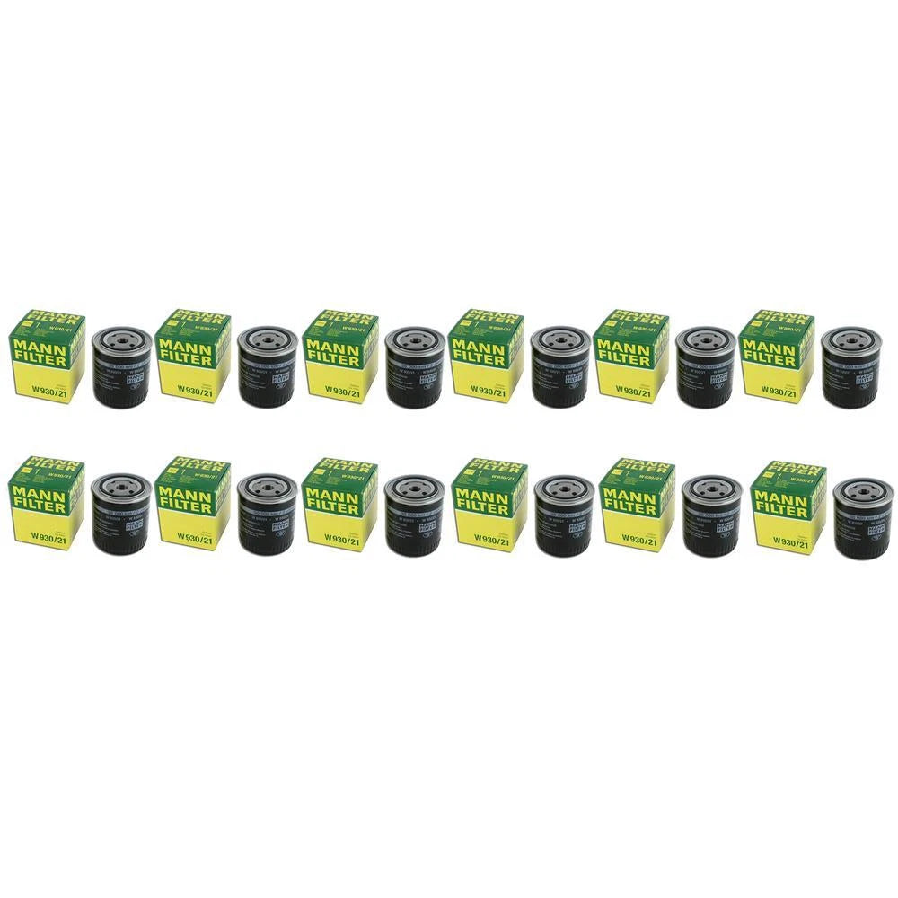 Set of 12 Engine Oil Filters for Audi Nissan VW Volvo