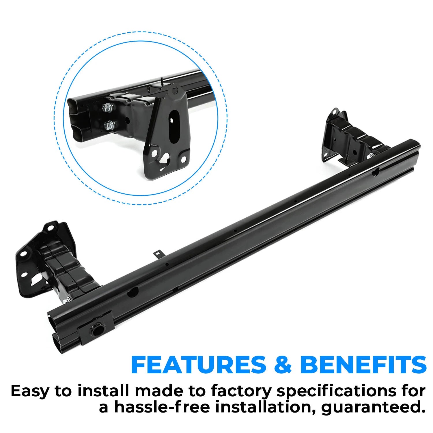 Front Bumper Reinforcement for Nissan NV200 (2013–2021) Steel #620303LM0D #NI1006248