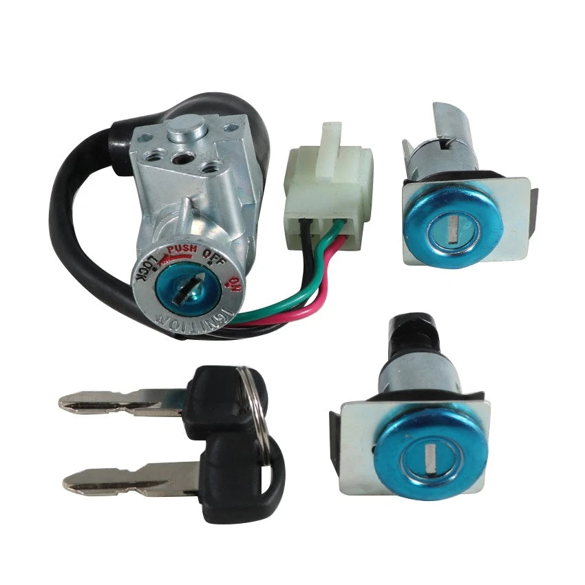 Ignition Key Switch Seat Lock for Honda CH80 Elite (1985–2007) 35010-GV4-901