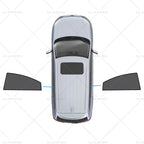 2X Rear Window Shades for Mazda 6 Liftback (2007–2012)