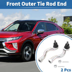 2X Front Outer Tie Rod Ends for Mitsubishi Montero (2001–2006) No. ES800448