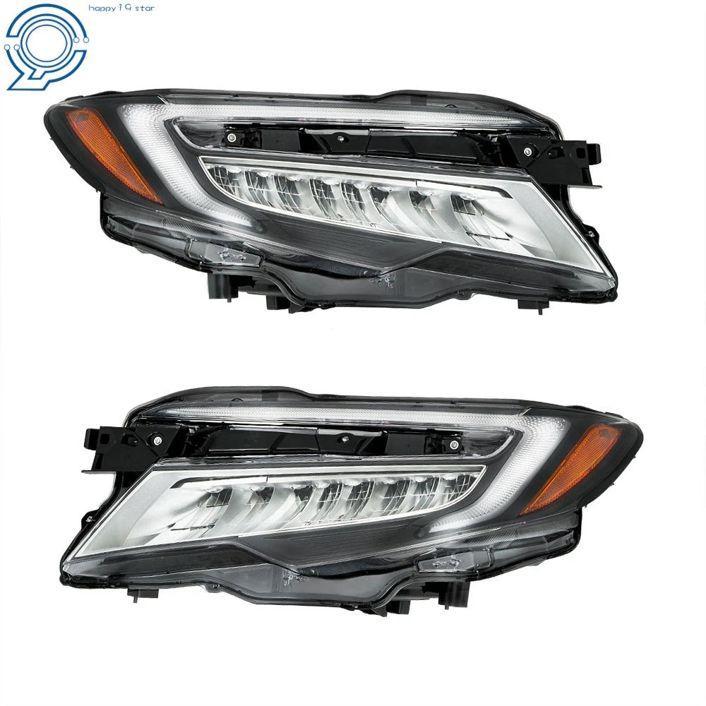 Set of 2 LED Headlight Assemblies for Honda Pilot (2019–2022) & Passport (2019–2021)
