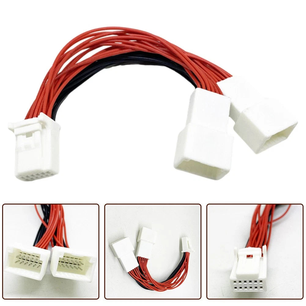 Y Cable Splitter Adapter for Toyota Lexus (2010–2023)