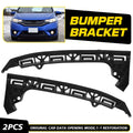 Set of 2 Front Bumper Cover Retainer Brackets for Honda Fit (2009–2013)