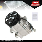A/C Compressor with Clutch for Ford Escape (2001–2007)