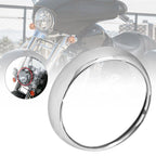 7" Chrome Headlight Trim Ring Cover for Harley Touring Road King (1983) 67712-83A T9