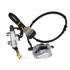 Hydraulic Rear Disc Brake Caliper System with Pads for 150cc 250cc ATV