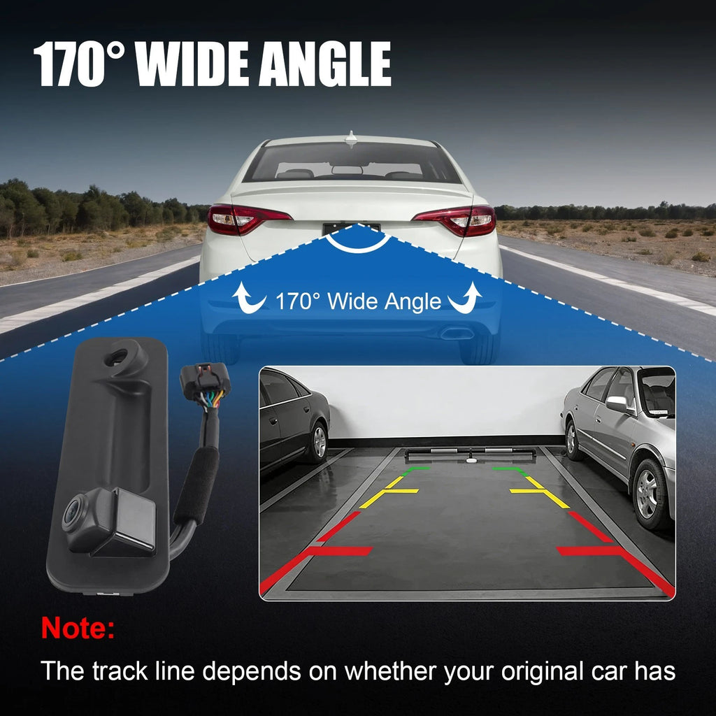 Backup Rear View Camera for Hyundai Sonata (2015-2017)