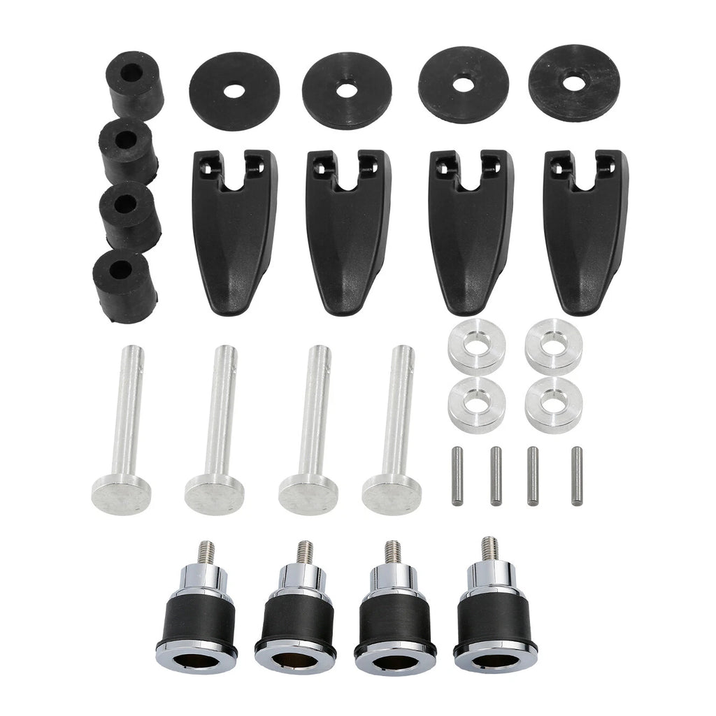 Backrest Spool Mounting Kit & Quick Release for Indian Chieftain (2014–2024)