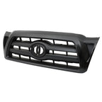 Front Grille Bumper Upper for Toyota Tacoma (2005–2011) Gloss Black Mesh