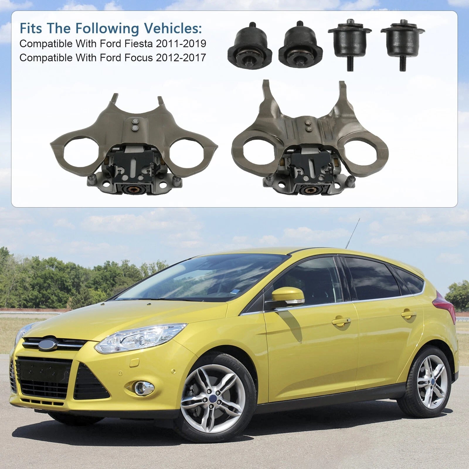 2 Release Fork Levers for Ford Fiesta Focus (2011-2019)