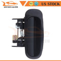 Door Handle for Toyota Corolla (1998–2002) Black Exterior Rear Left
