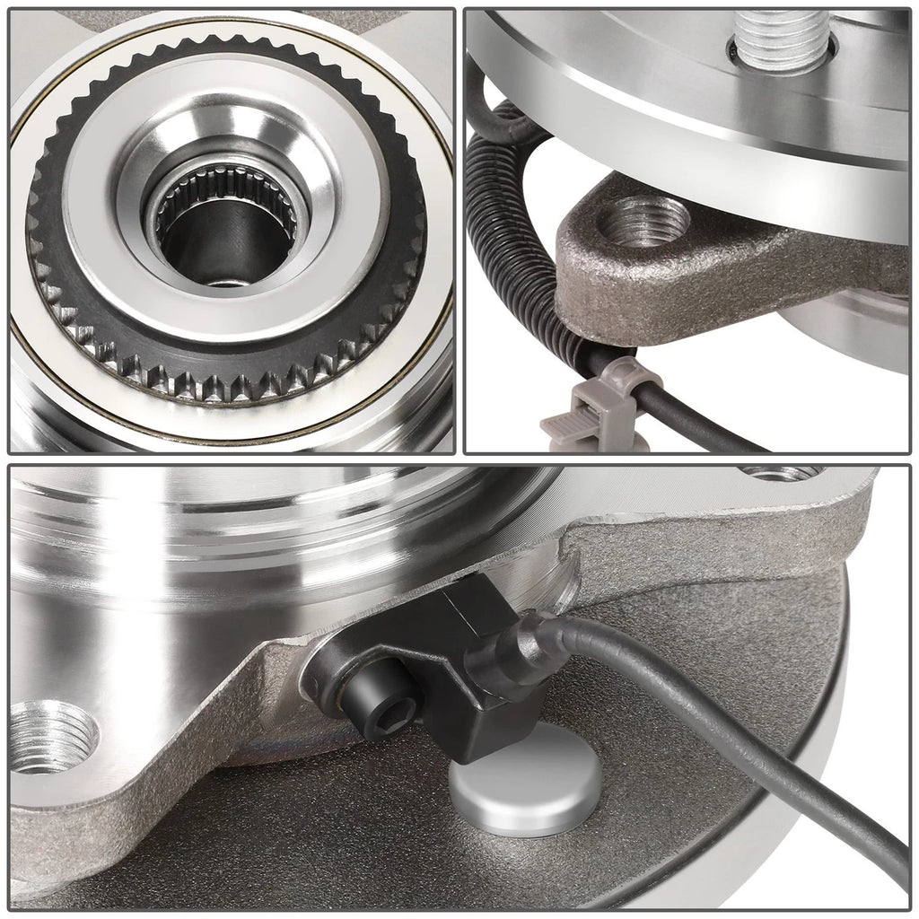 Set of 2 Wheel Bearing & Hub for Ford F150 4WD (2009–2010)