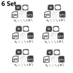 6X Carburetor Gasket Kit for Husqvarna 570 575XP 576XP (RB-130, 537385601)