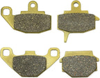 Set of 2 Front Rear Brake Pads for Kawasaki KL 650 (1987–2007)