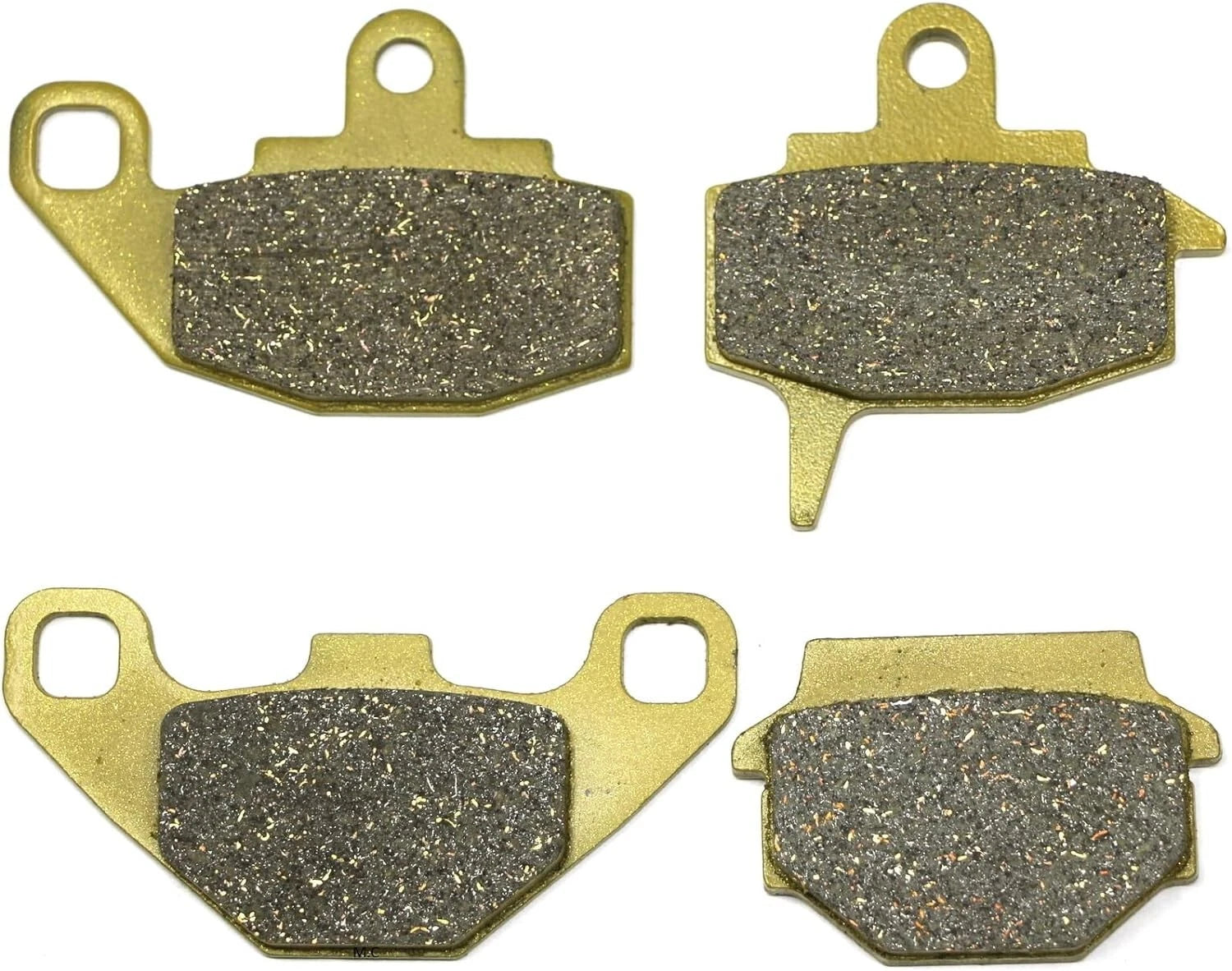 Set of 2 Front Rear Brake Pads for Kawasaki KL 650 (1987–2007)