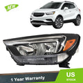 Headlight for Buick Encore (2017–2022) LH Driver Halogen with LED DRL