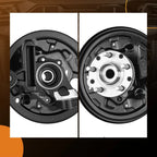 Rear Axle Set for Subaru Forester (2001-2008) with Bearing Knuckle Assembly