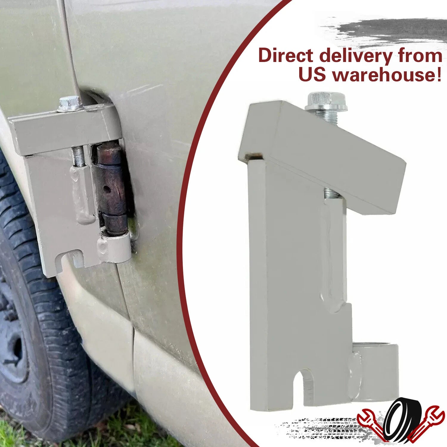 Door Hinge Pin Puller Tool for Chevy Express GMC Savana (2003–2023)