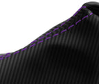 Automatic Shift Boot for Audi Q7 (2007–2015) Carbon Fiber Purple Stitch