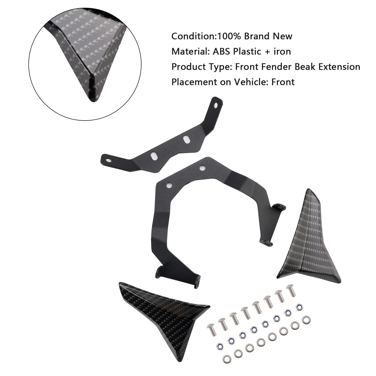Front Beak Extension for Honda CB750 Hornet (2023–2024) Carbon