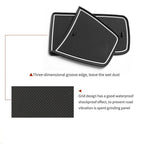 NonSlip Car Gate Slot Mat for Chevrolet Trax (2024) Door Groove Pad