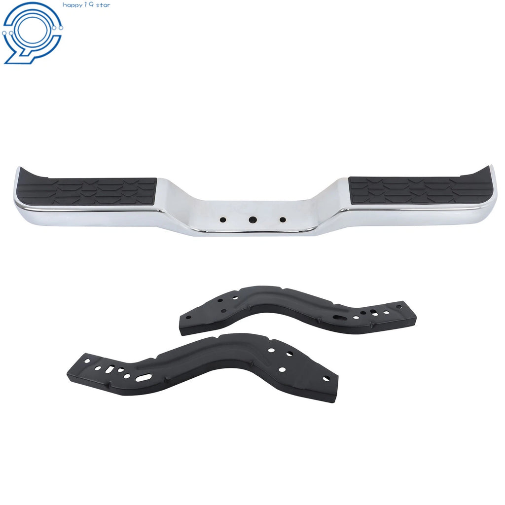 Chrome Rear Step Bumper Assembly for Toyota Pickup Truck (1989–1995)