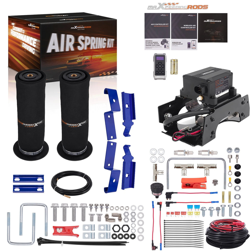 Air Spring Kit + Wireless Compressor Kit for Chevy Colorado (2004–2012)
