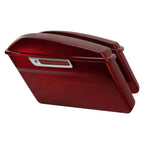 Hard Saddlebags for Harley Touring Electra Glide (2014–Present) Velocity Red Sunglo